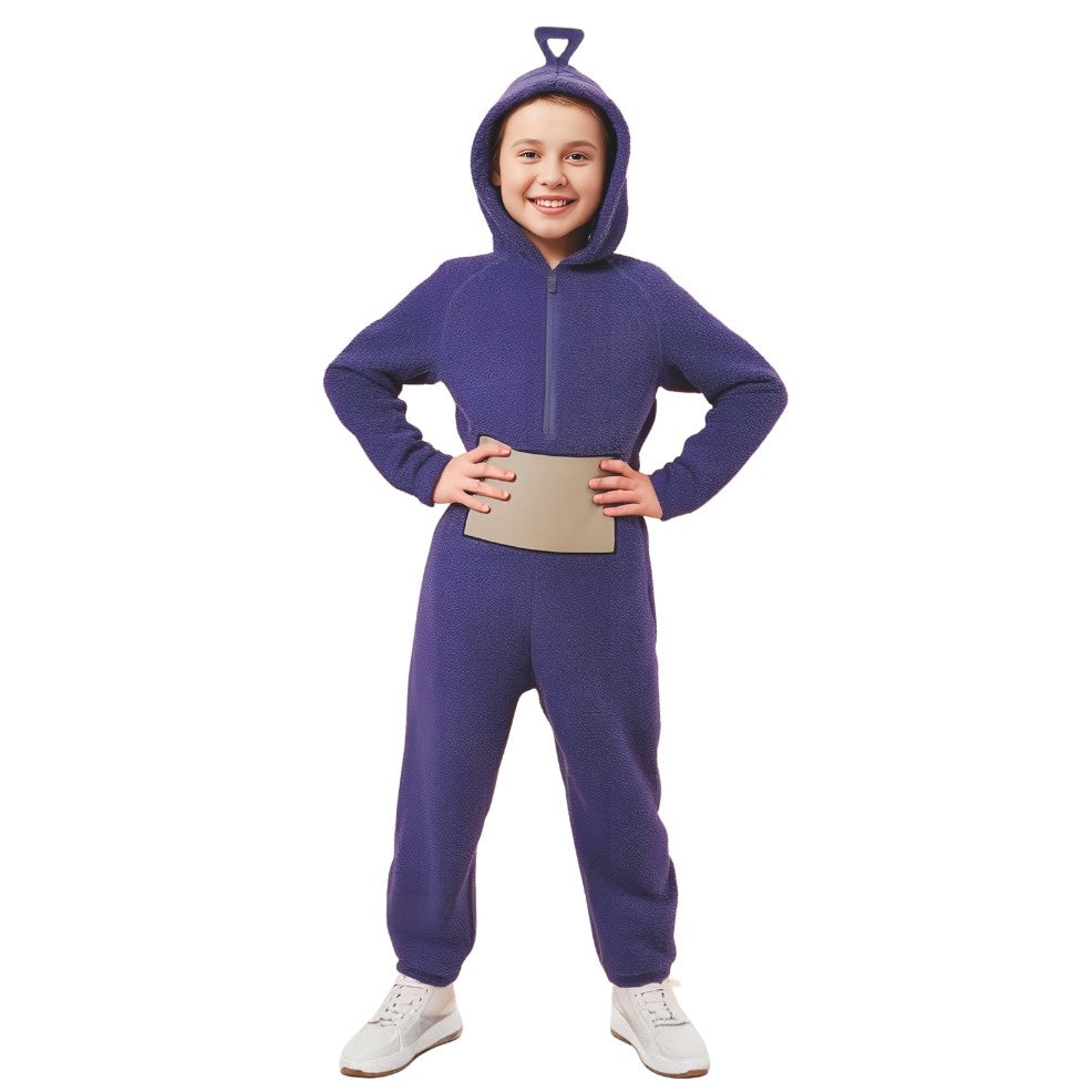 Lila Teletubbie-Kostüm für Kinder