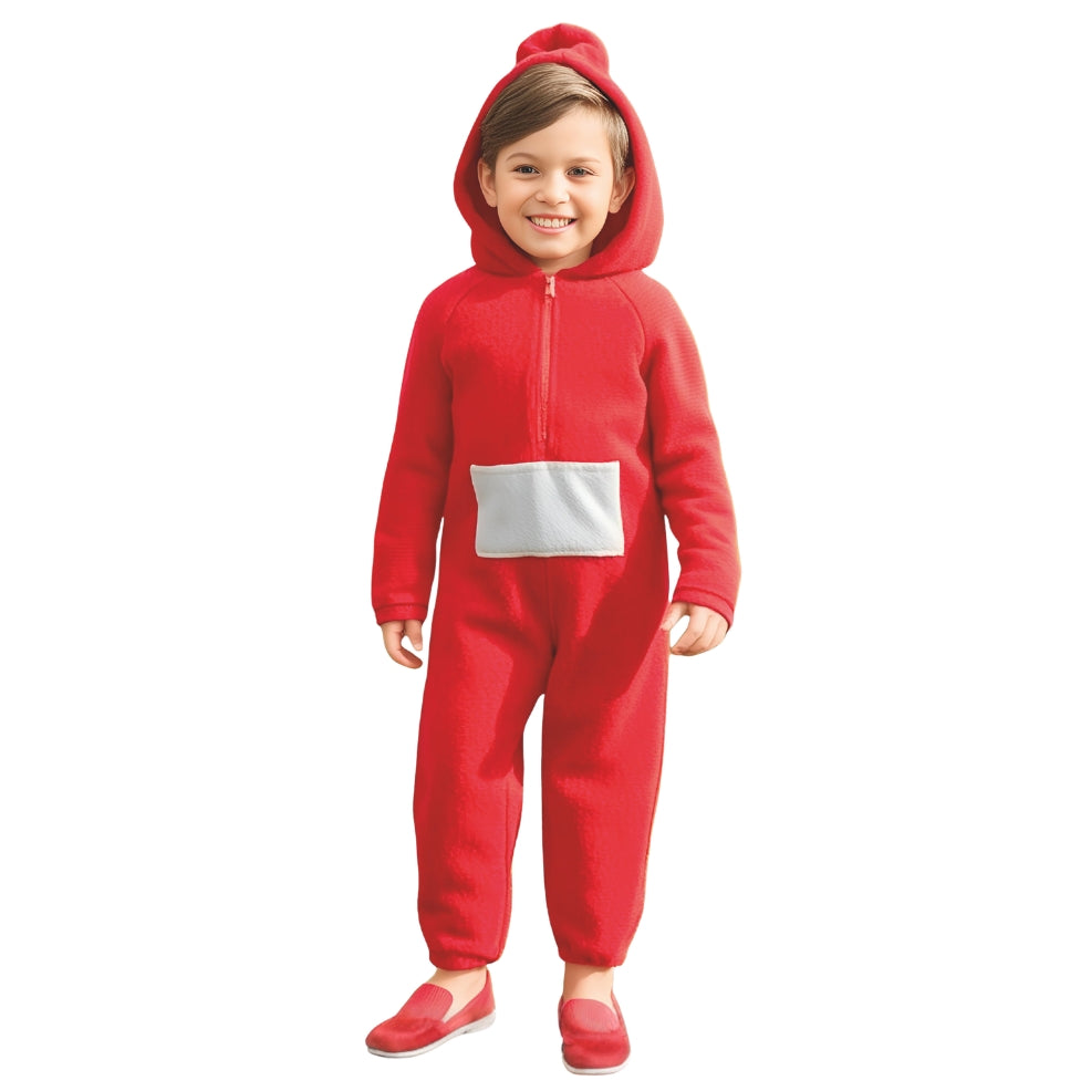Rotes Teletubbie-Kostüm für Kinder