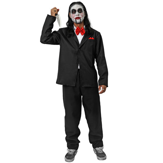 Saw Billy Puppe Kostüm für Herren