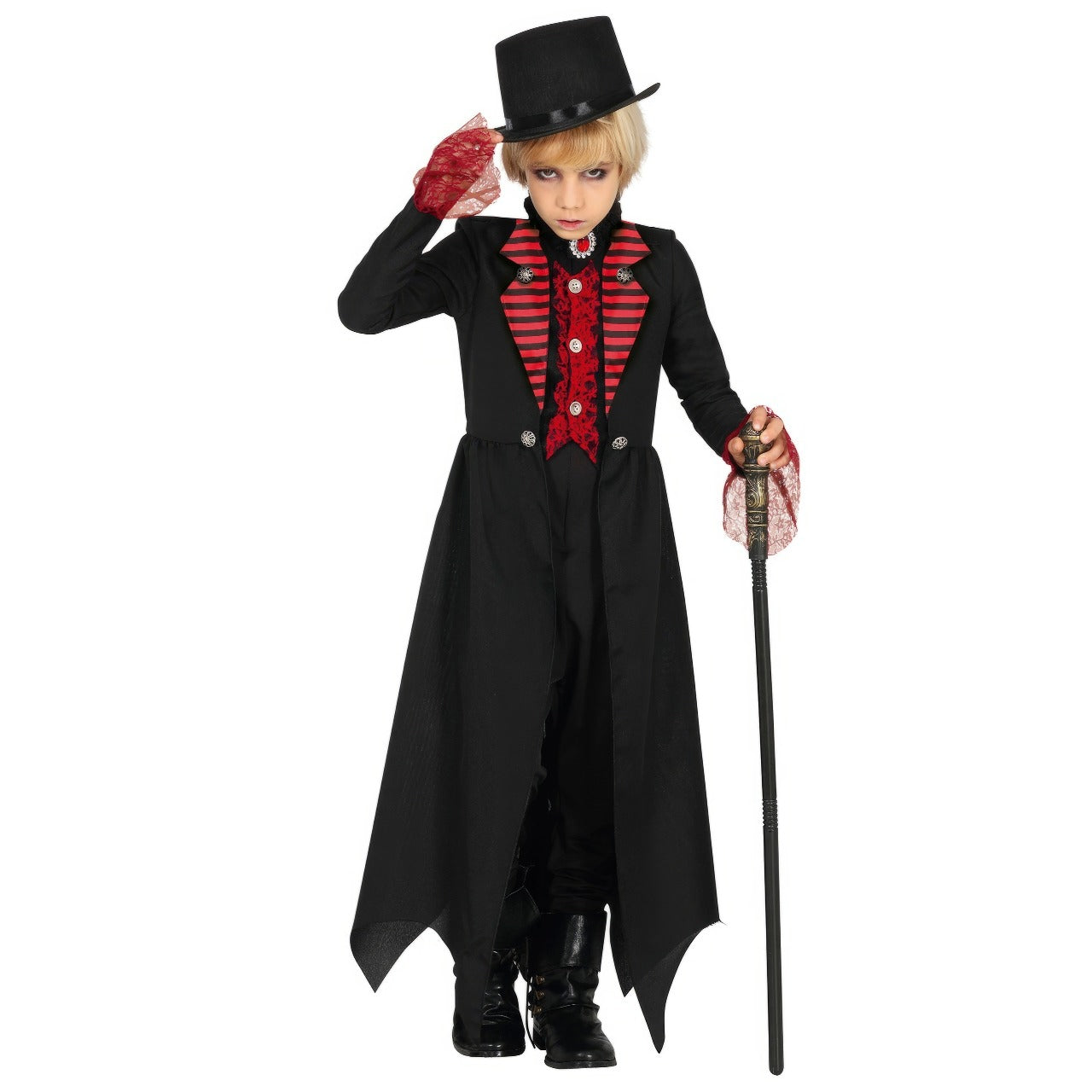 Gothic Vampirin Eco Kostüm für Mädchen