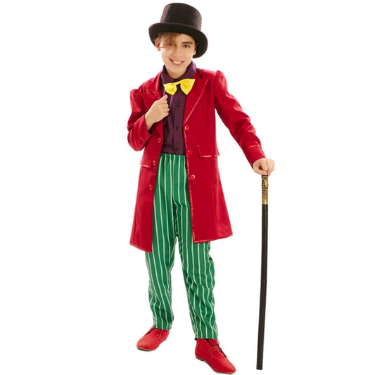 Willy Wonka Fliege Kostüm für Jungen