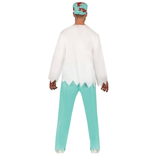 Zombie Chirurg Kostüm für Herren