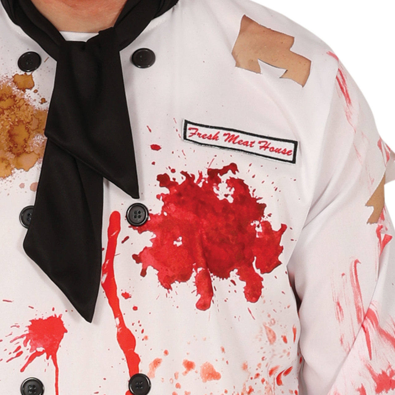 Zombie-Koch Kostüm für Herren