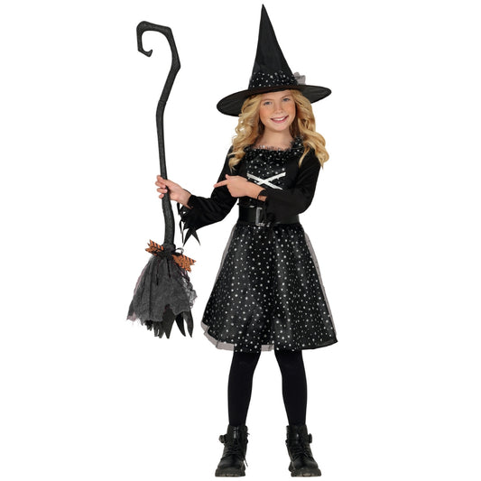 Schwarzer Hexenbesen, zerlegbar