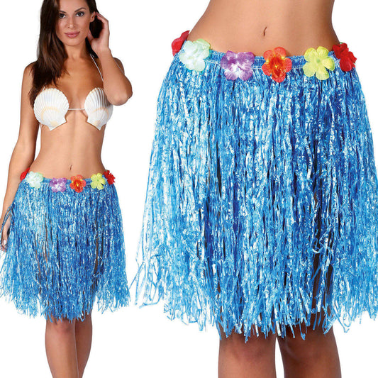 Blaue, kurze Hawaii-Rock