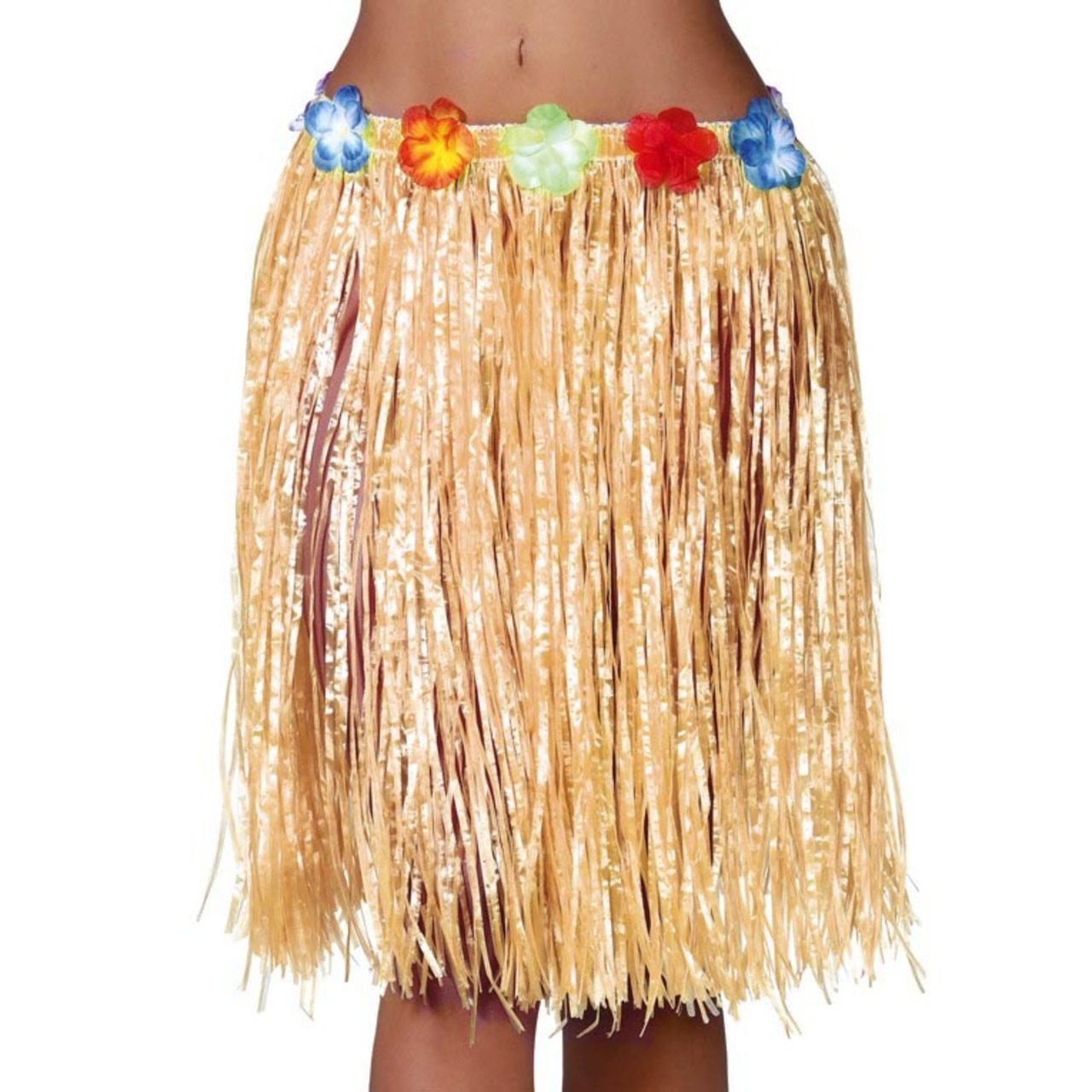 Hawaiianer Strohrock kurz
