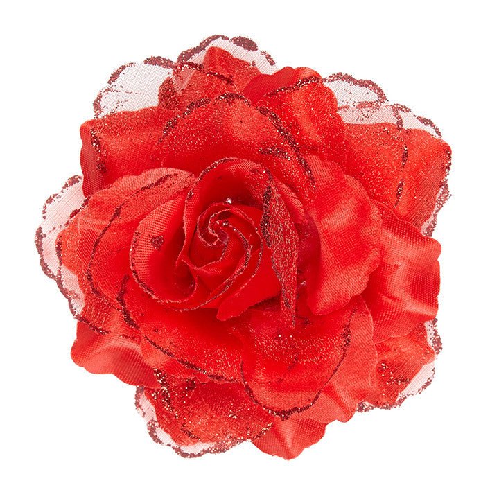 Haarschmuck rot