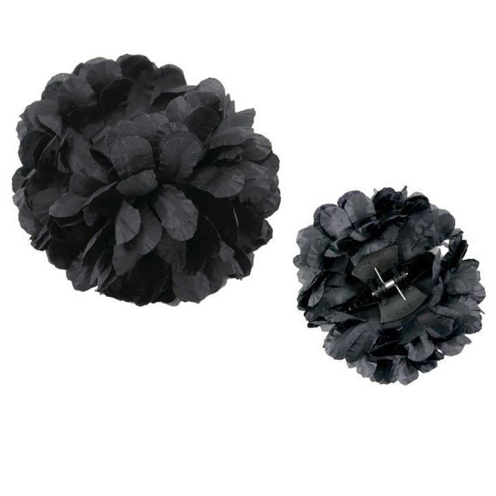 Flamenco Haarblume in Schwarz