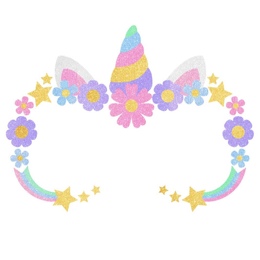 Einhorn Glitzersteine