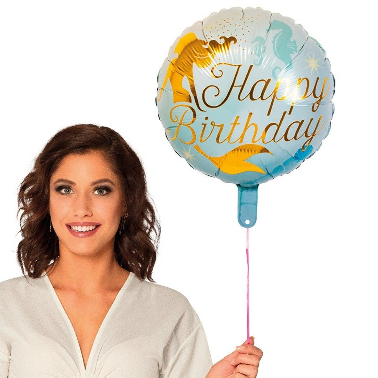 Folienballon Meerjungfrau