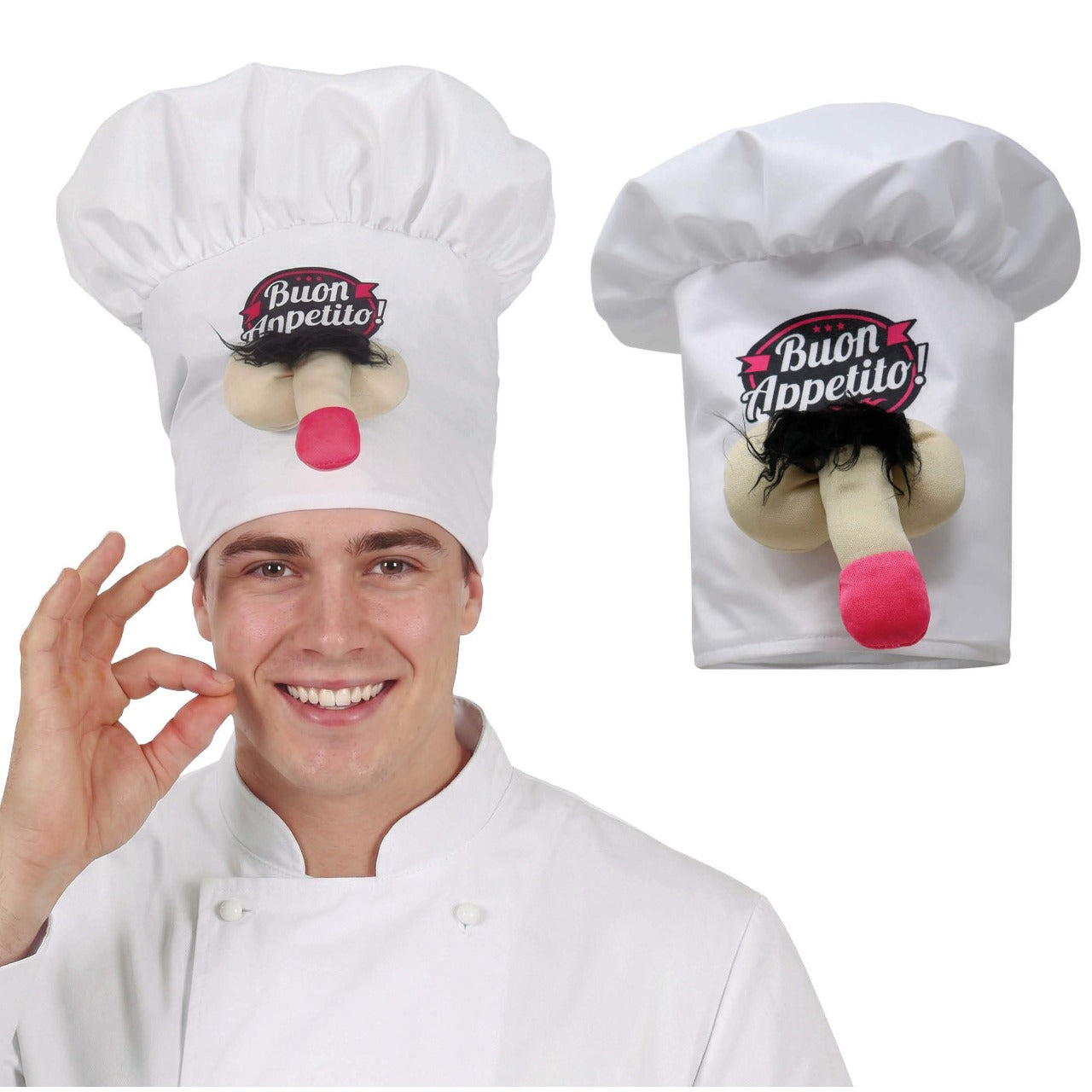Kochmütze mit Penis