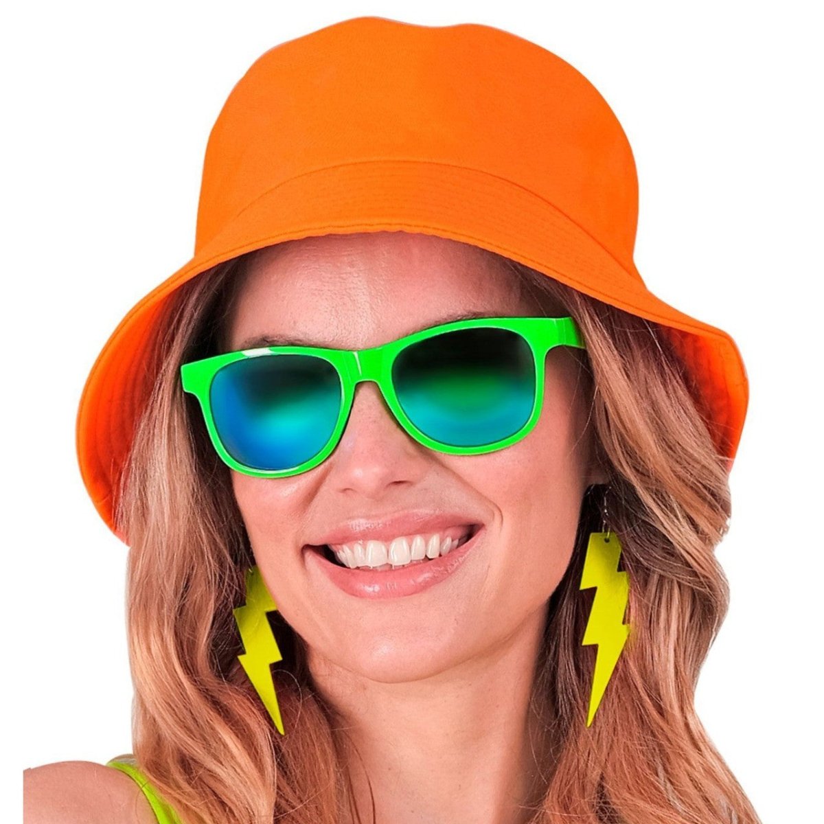 Mütze Neonorange