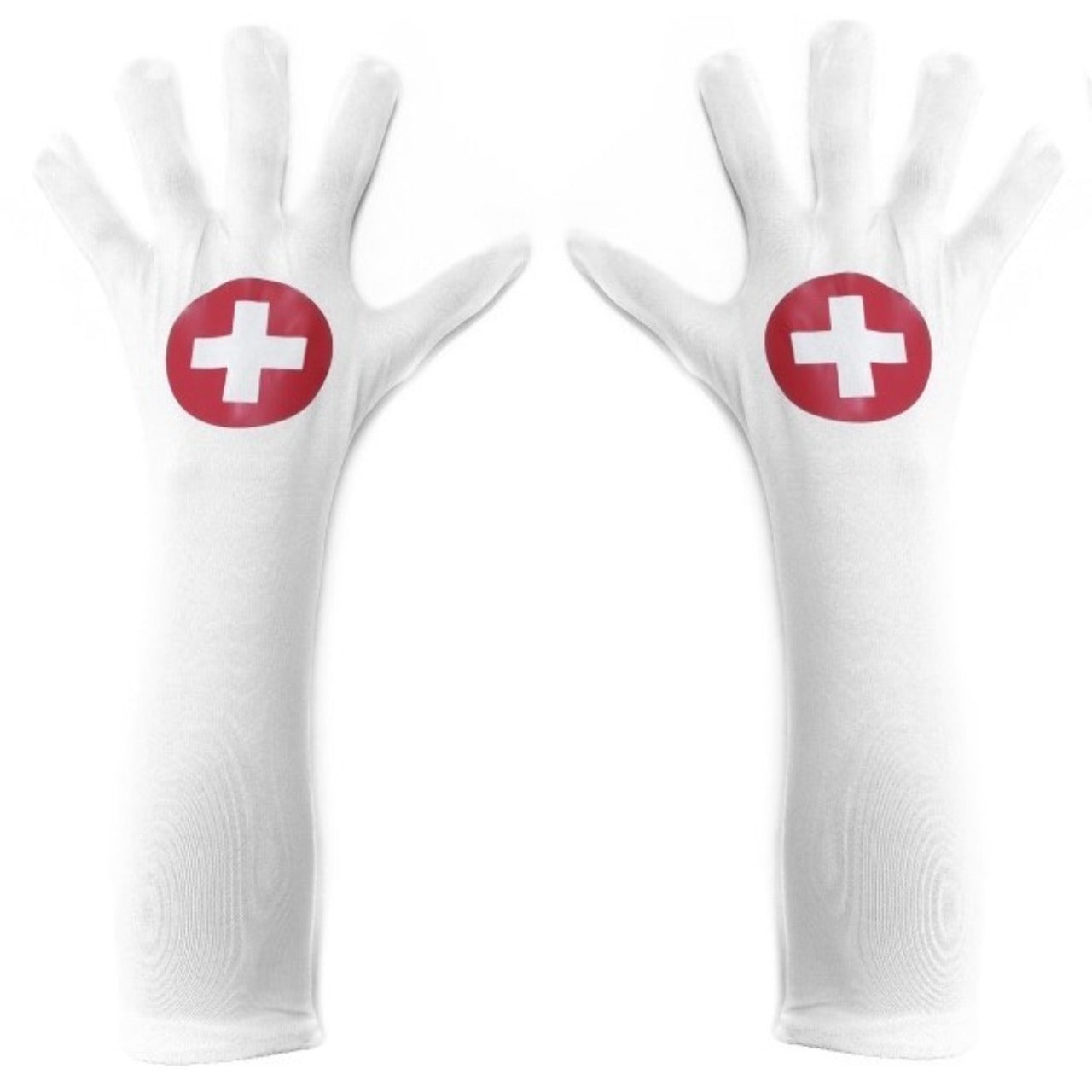 Lange Krankenschwester-Handschuhe