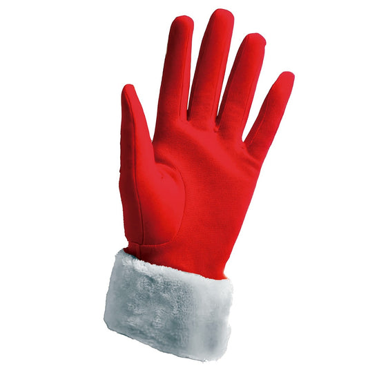 Rote Weihnachts-Handschuhe