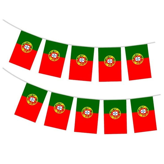 Portugal-Wimpelgirlande 10 m