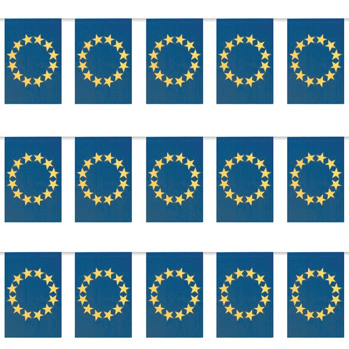 Flaggen Girlande Europäischen Union