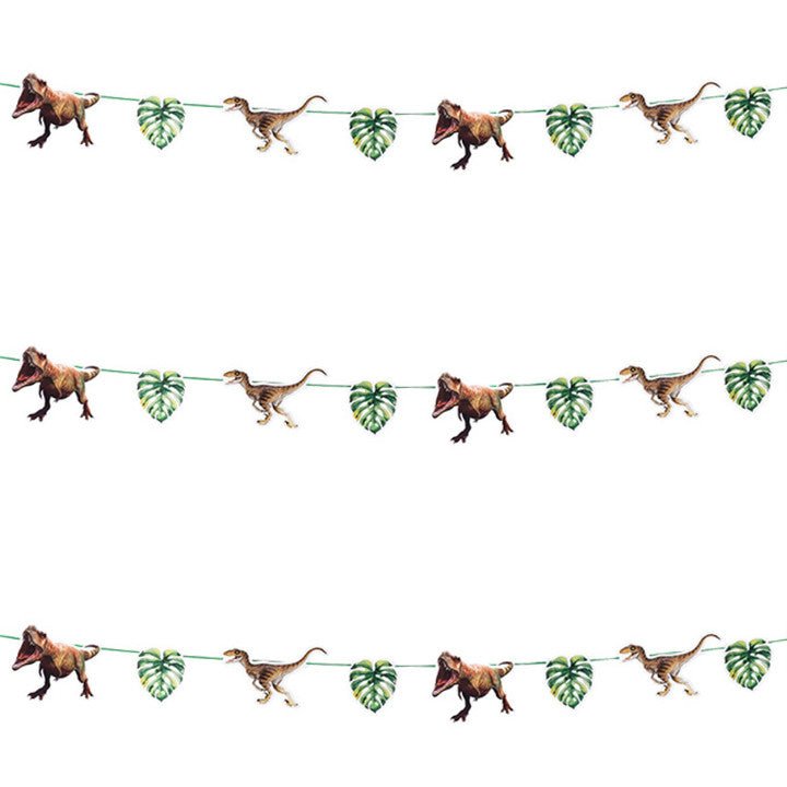 Girlande Jurassic Rex Dinosaurier