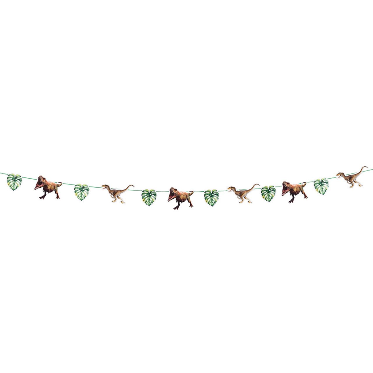 Girlande Jurassic Rex Dinosaurier