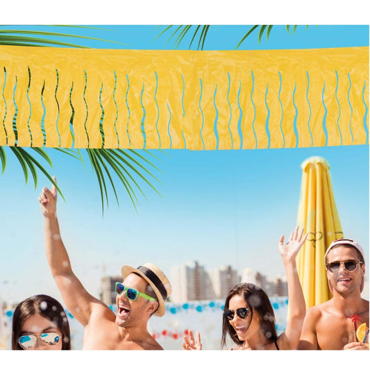 Gelbe Fransengirlande