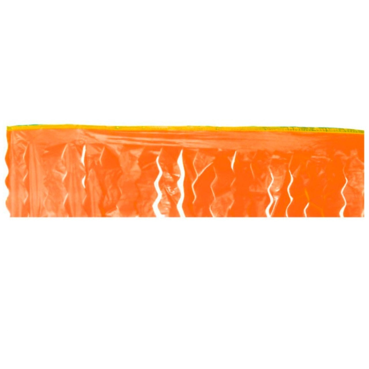 Orangefarbene Fransengirlande