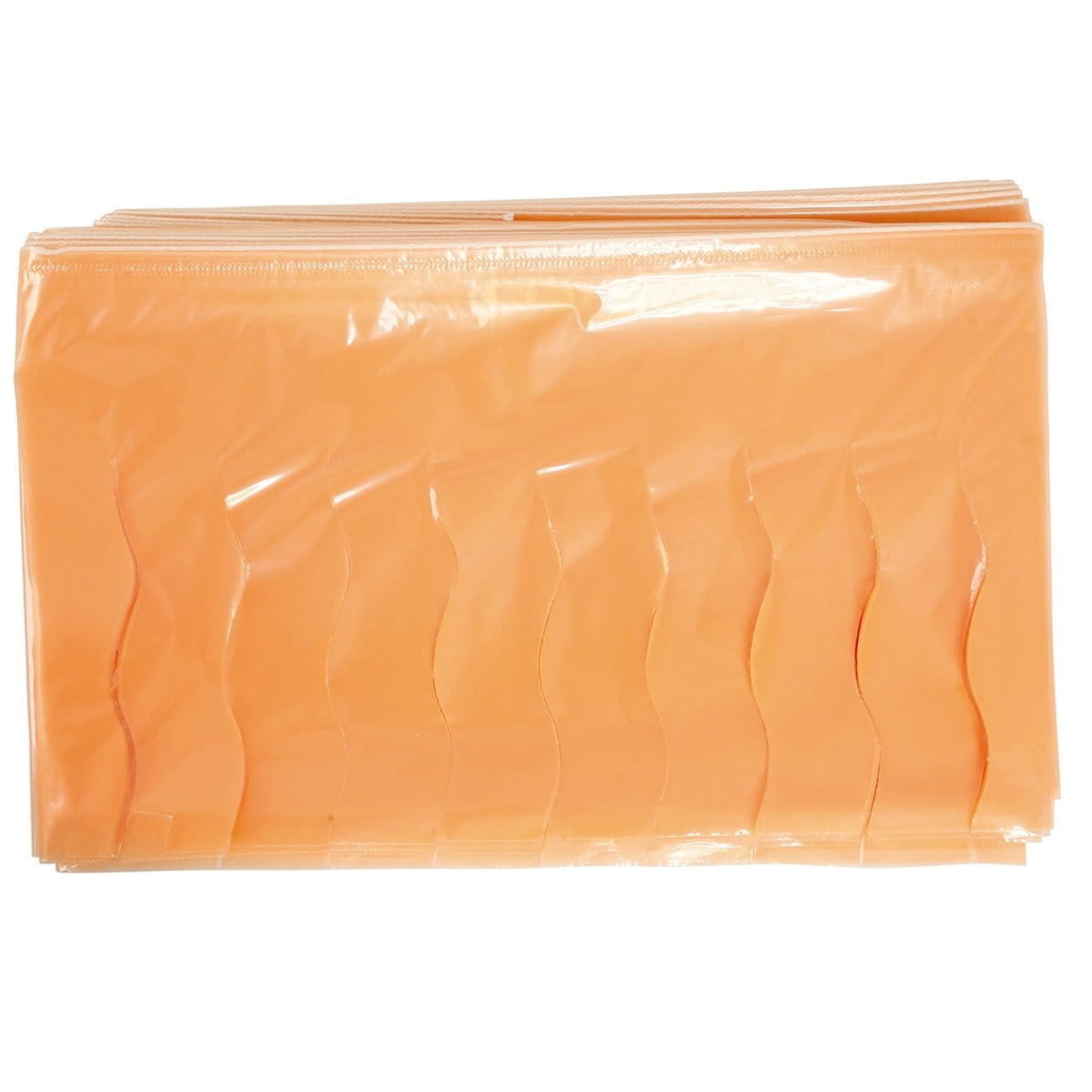 Orangefarbene Fransengirlande