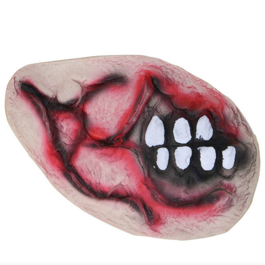 Halbmund-Wunde aus Latex