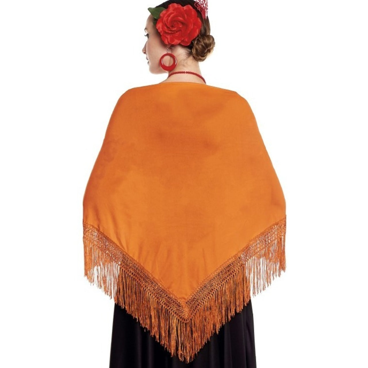 Schultertuch Orange