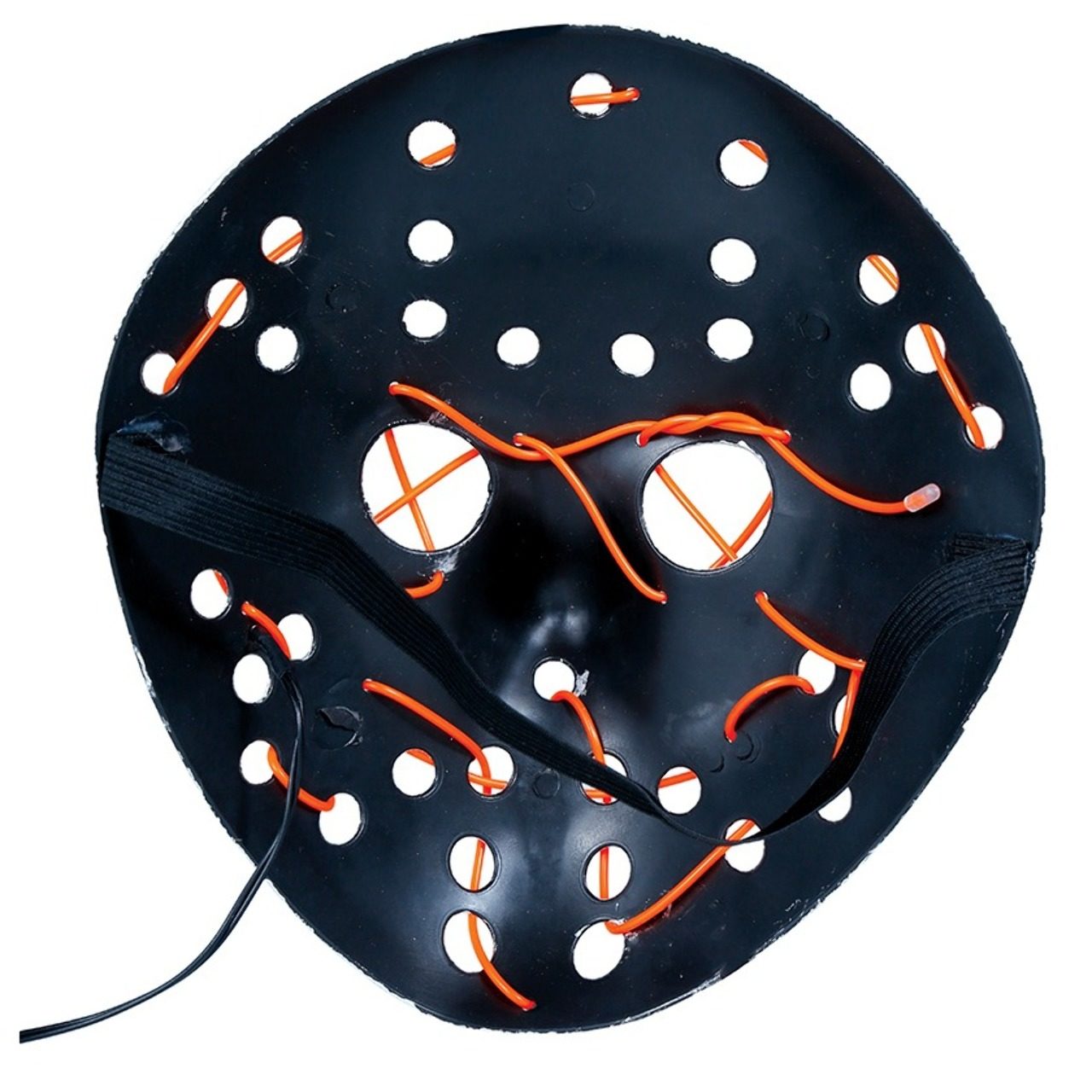 Mörder Jason-Maske mit Licht