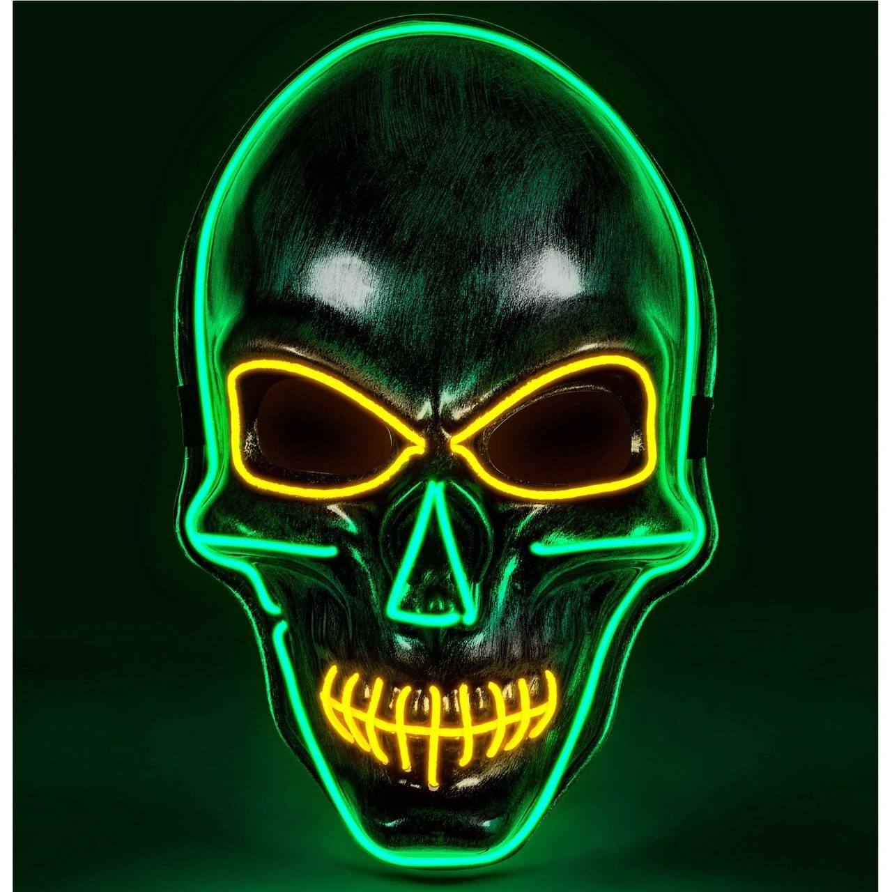 LED Totenkopfmaske