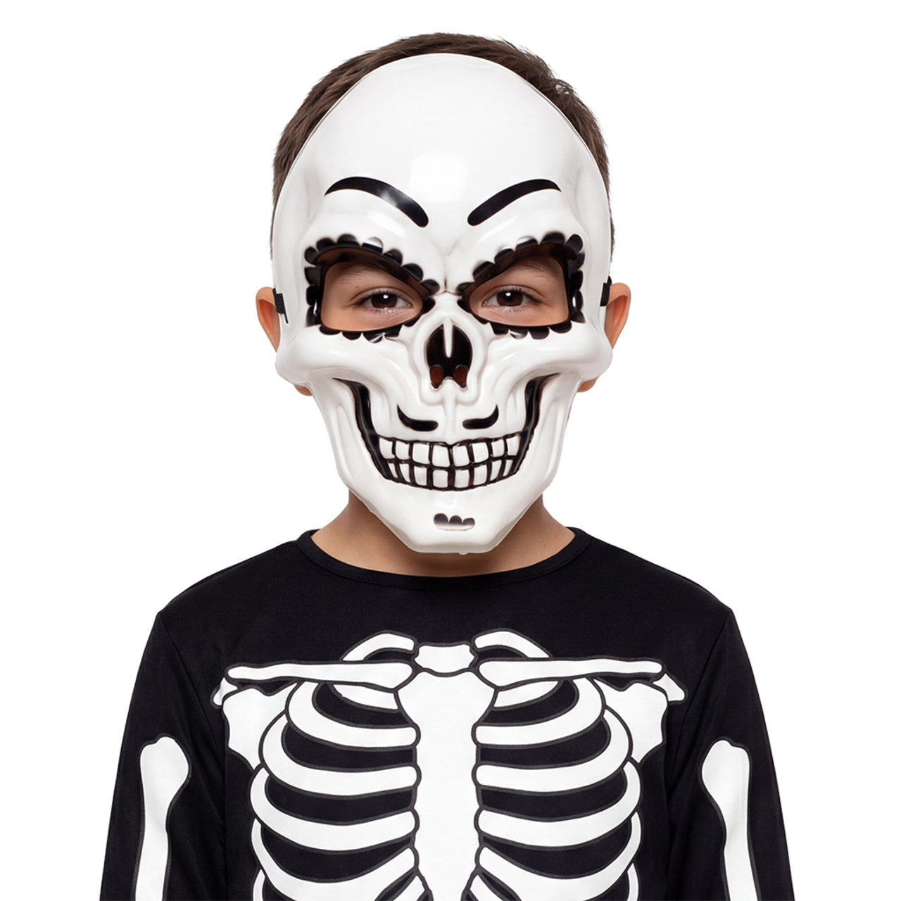 Weiße Catrín-Maske