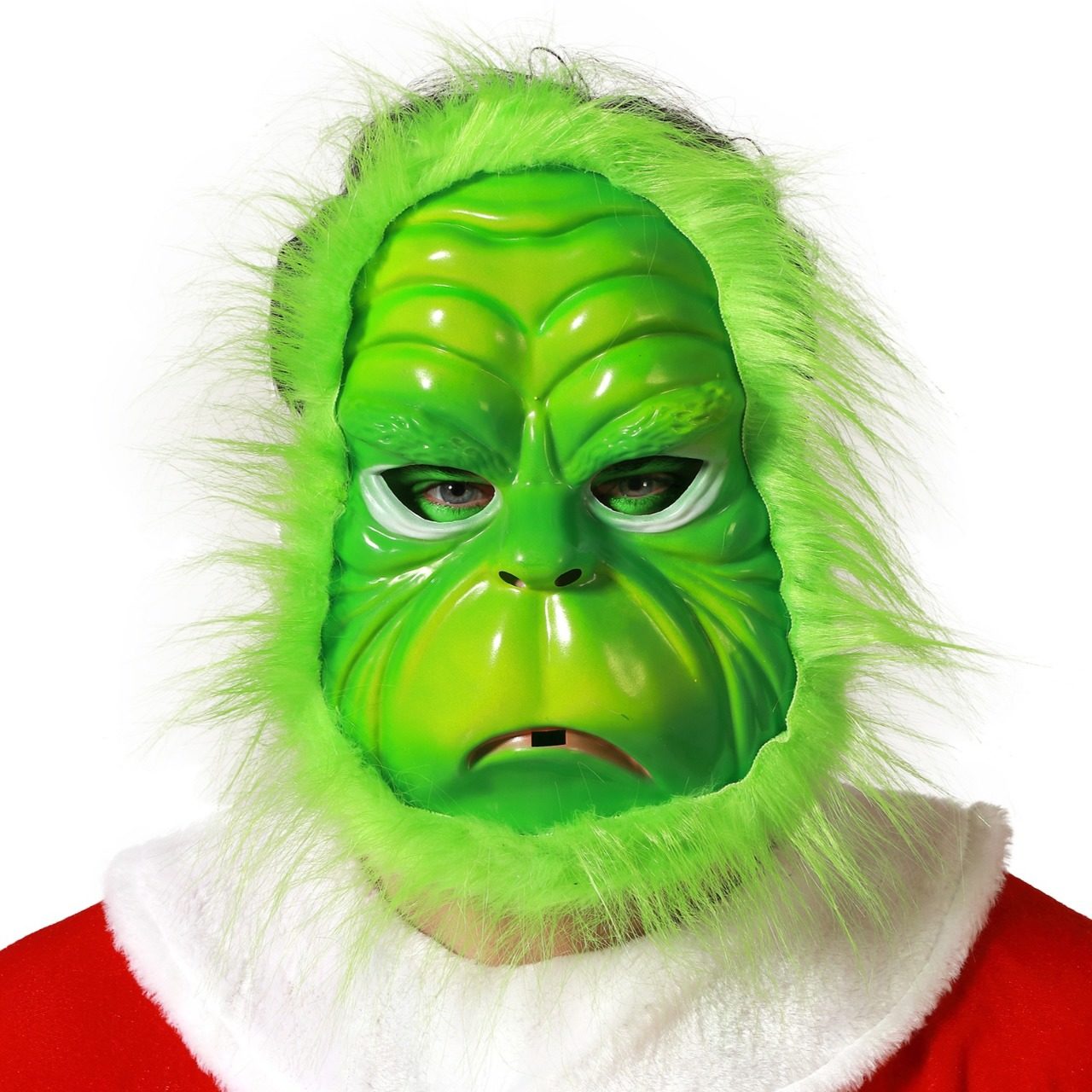 Grüne Grinch Eco-Maske
