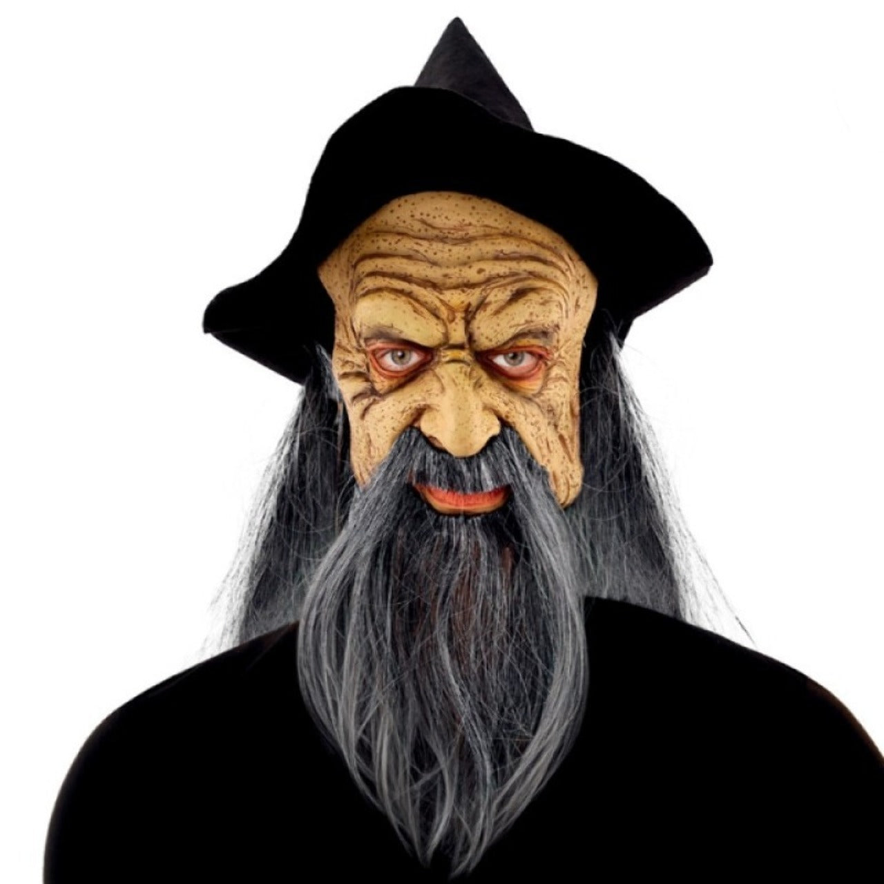 Hexenmeister-Latex-Maske