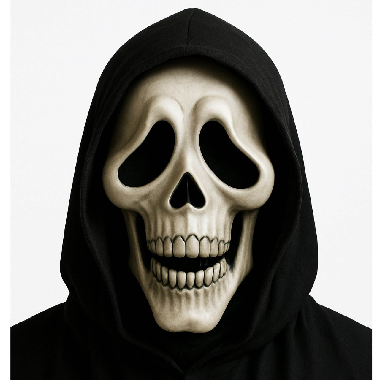 Scream Geistermaske mit Kapuze