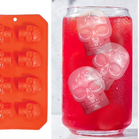 Schädel-Eiswürfelform