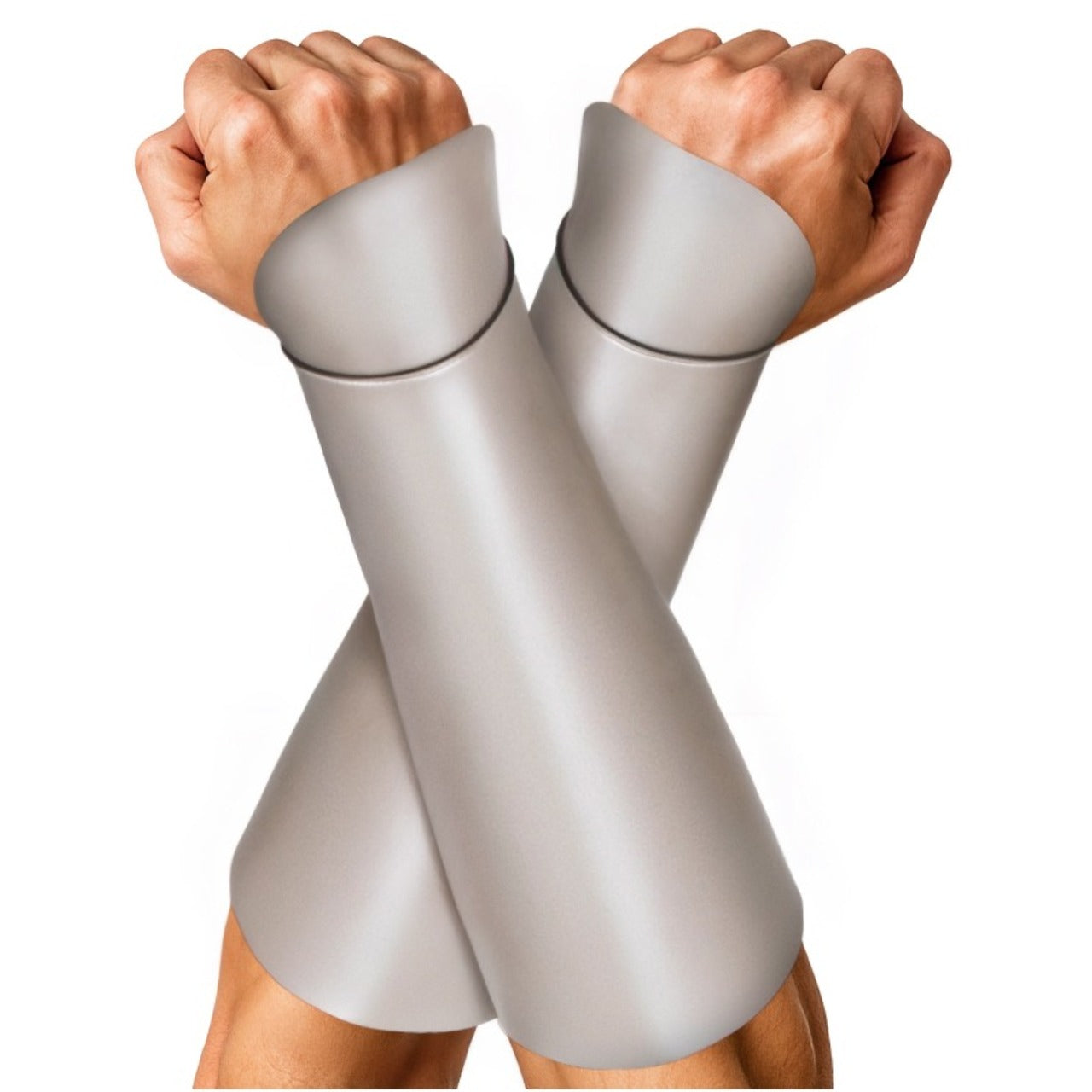 Römische Gladiator-Armbänder Silber