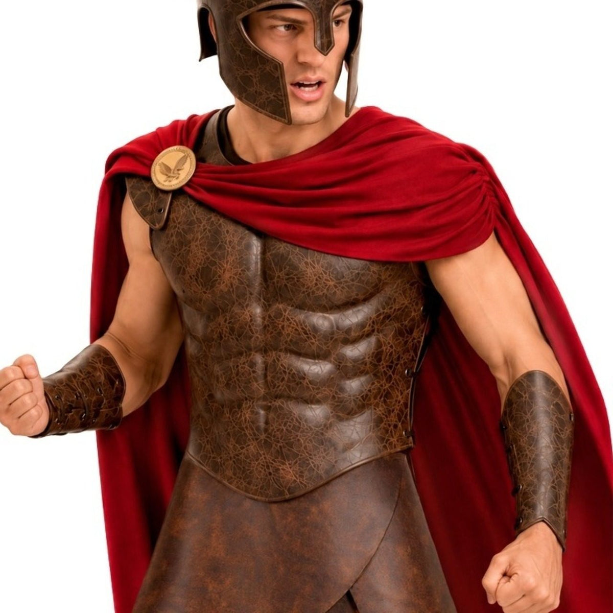 Braune Gladiator-Armbänder