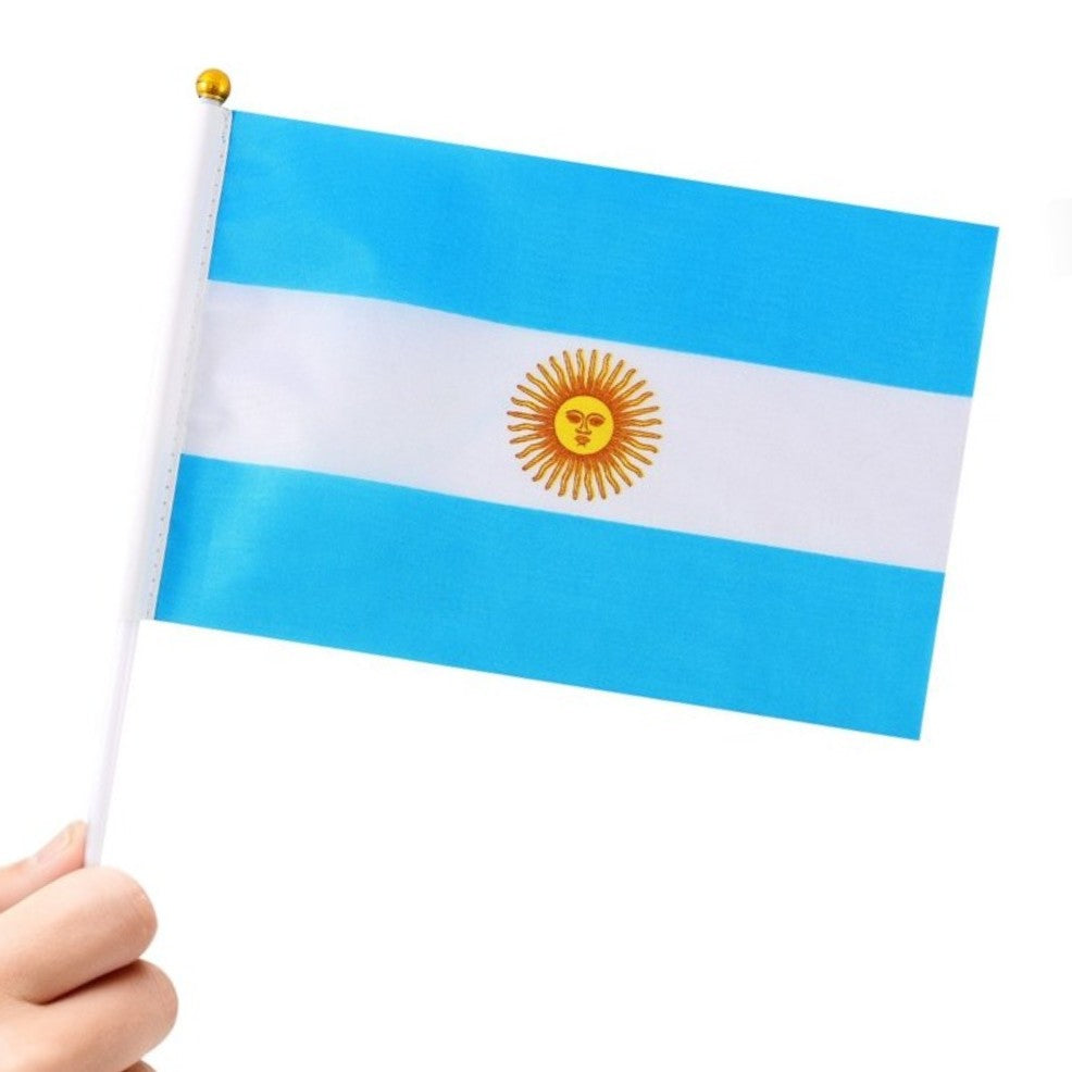 24er-Pack Argentinien-Wimpel 20x30 cm