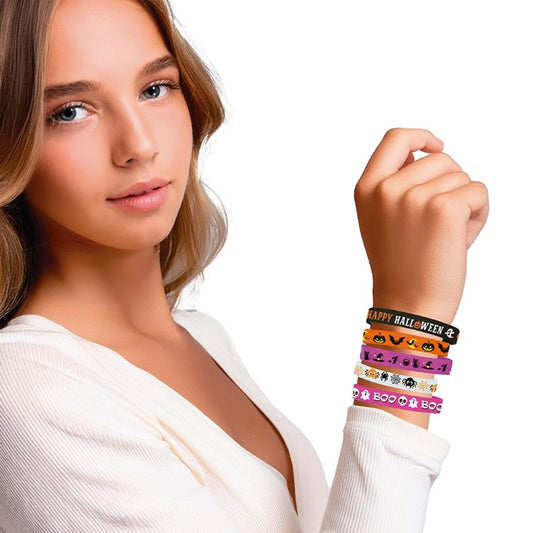 Pack mit 5 Halloween-Armbändern