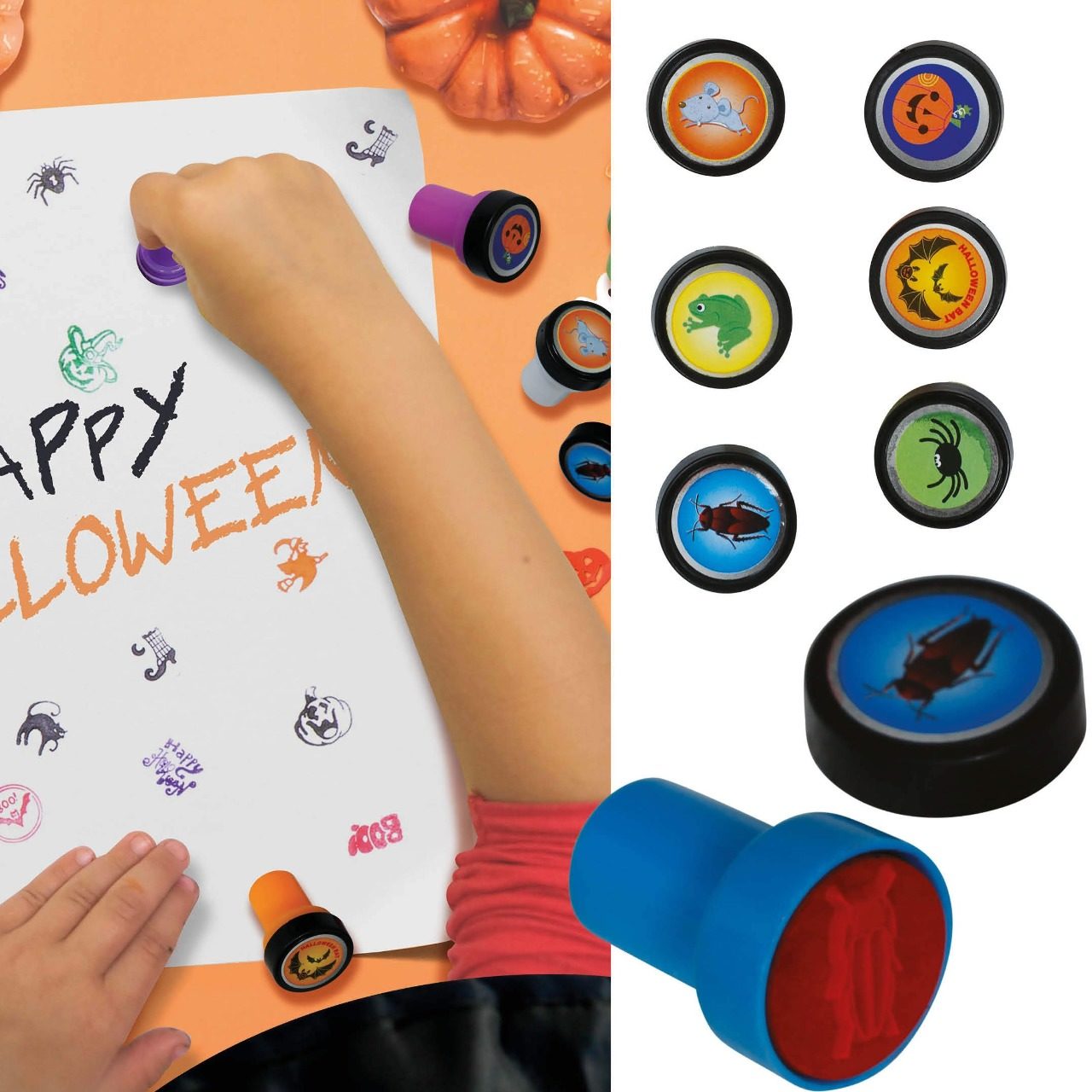 Pack mit 6 Halloween-Stempeln