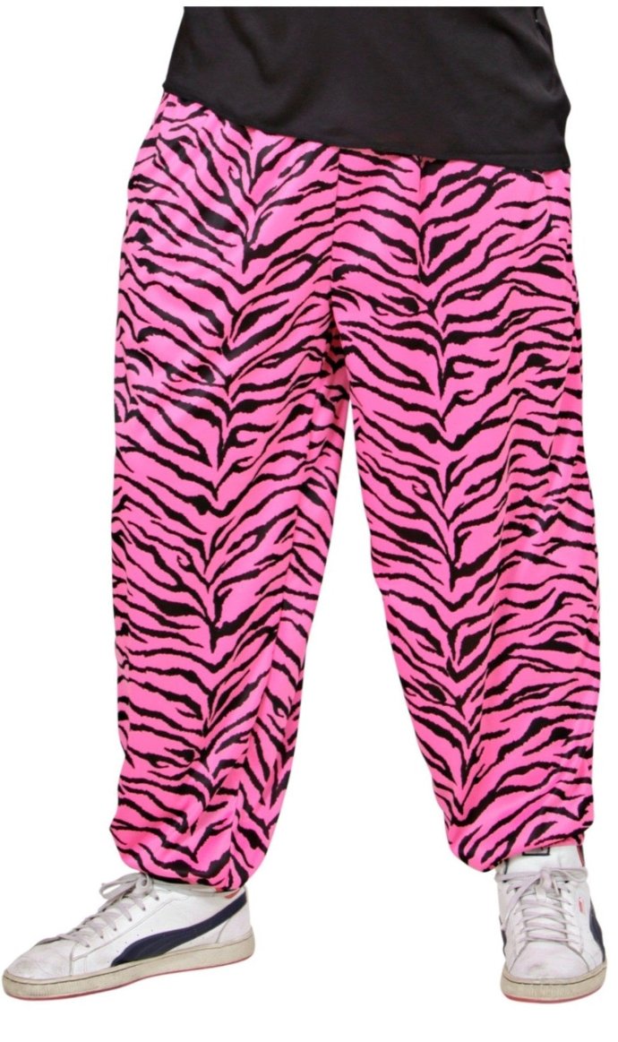 80er Jahre Hose rosa für Herren