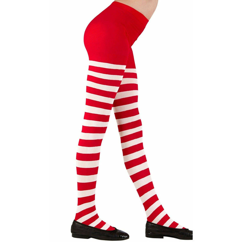 Panty de Rayas Rojas y Blancas Deluxe infantil | Don Disfraz