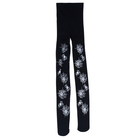 Strumpfhose mit Spinnennetz Eco für Kinder