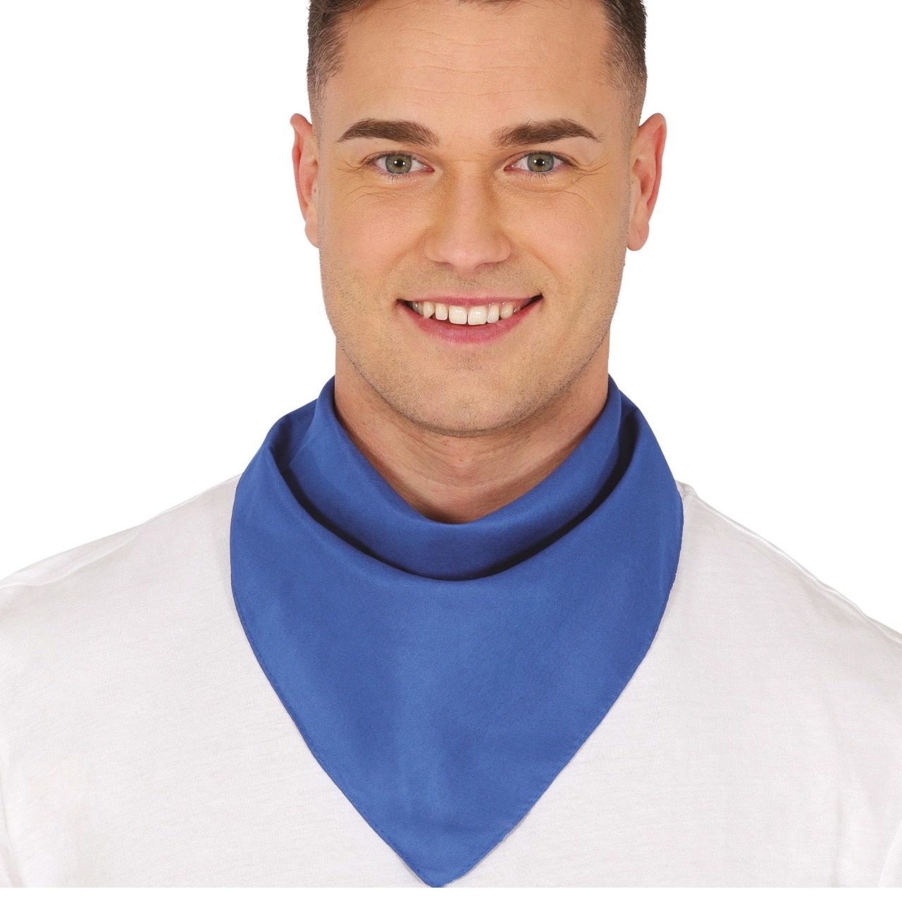 Blaues Halstuch