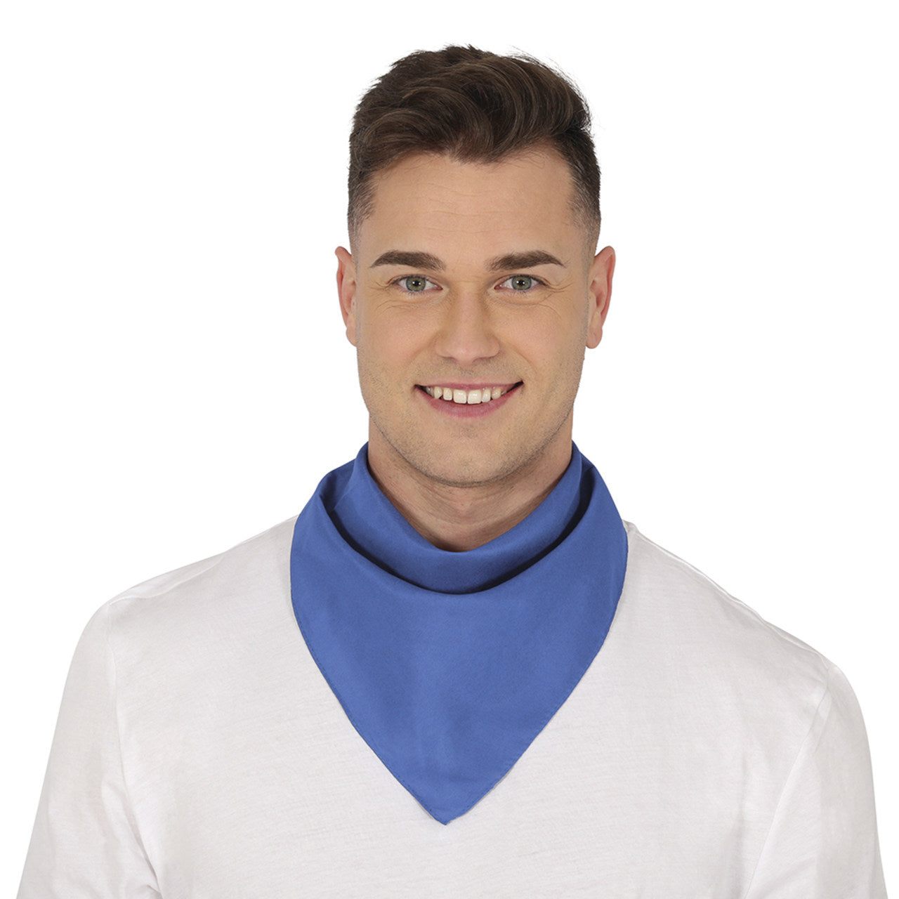Blaues Halstuch