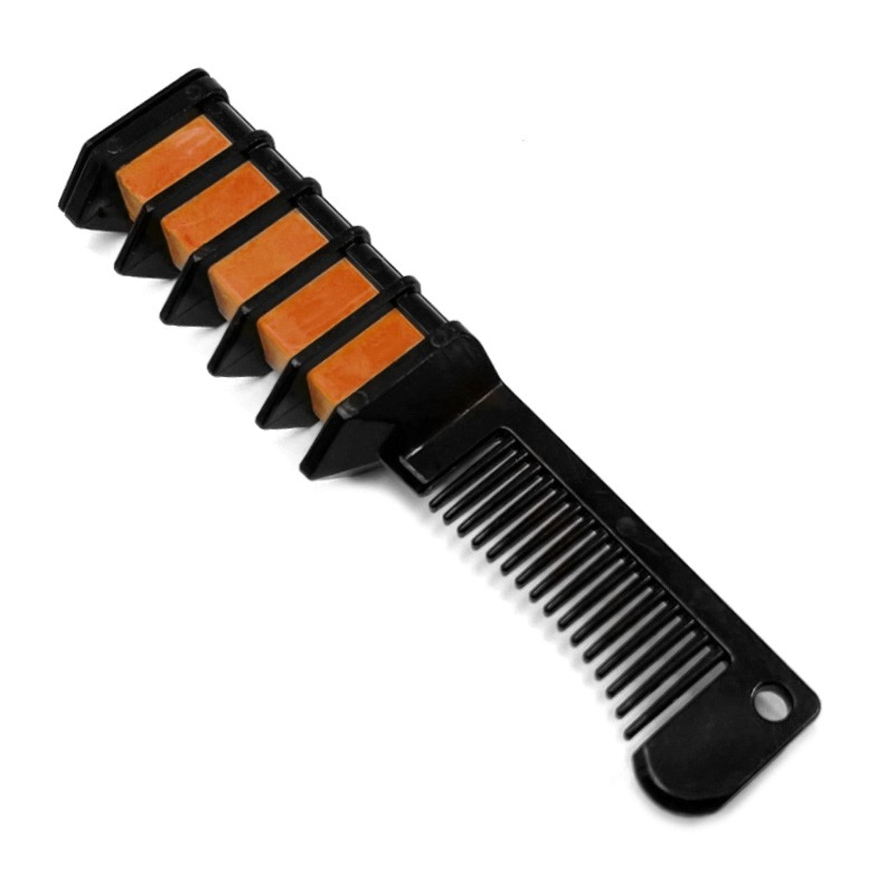 Oranger Kreidekamm für Haare