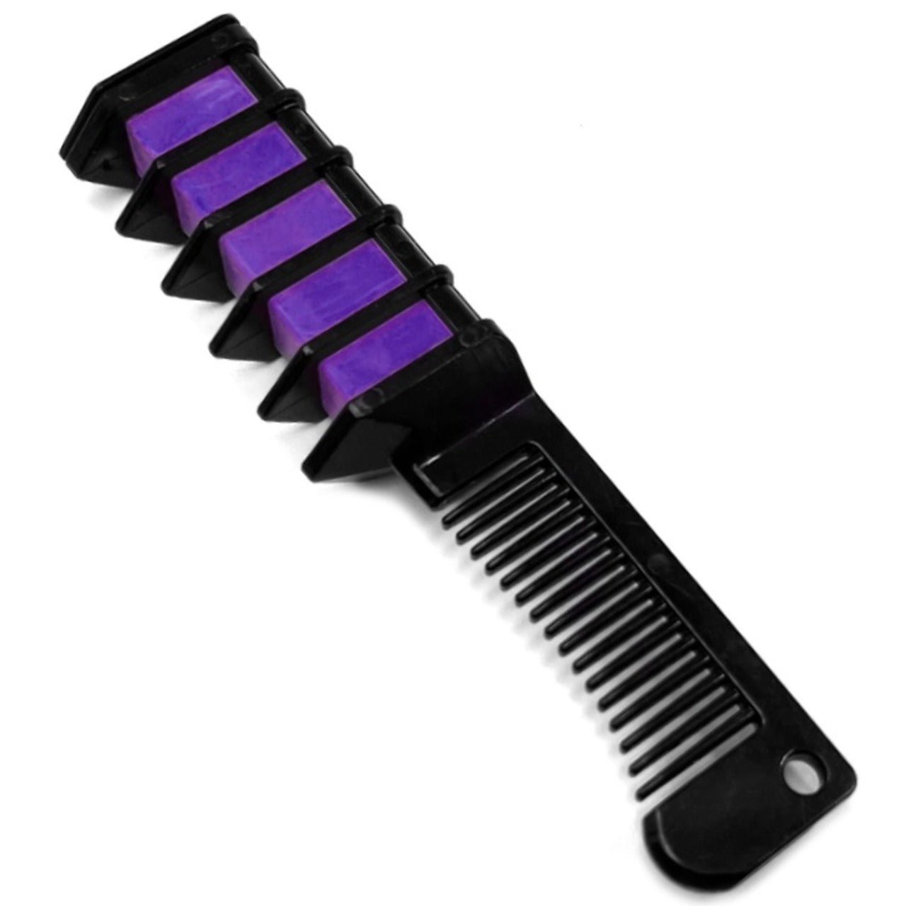 Haarkreidekamm violett
