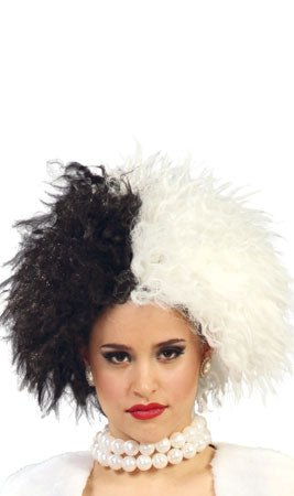 Cruella-de-Vil-Perücke