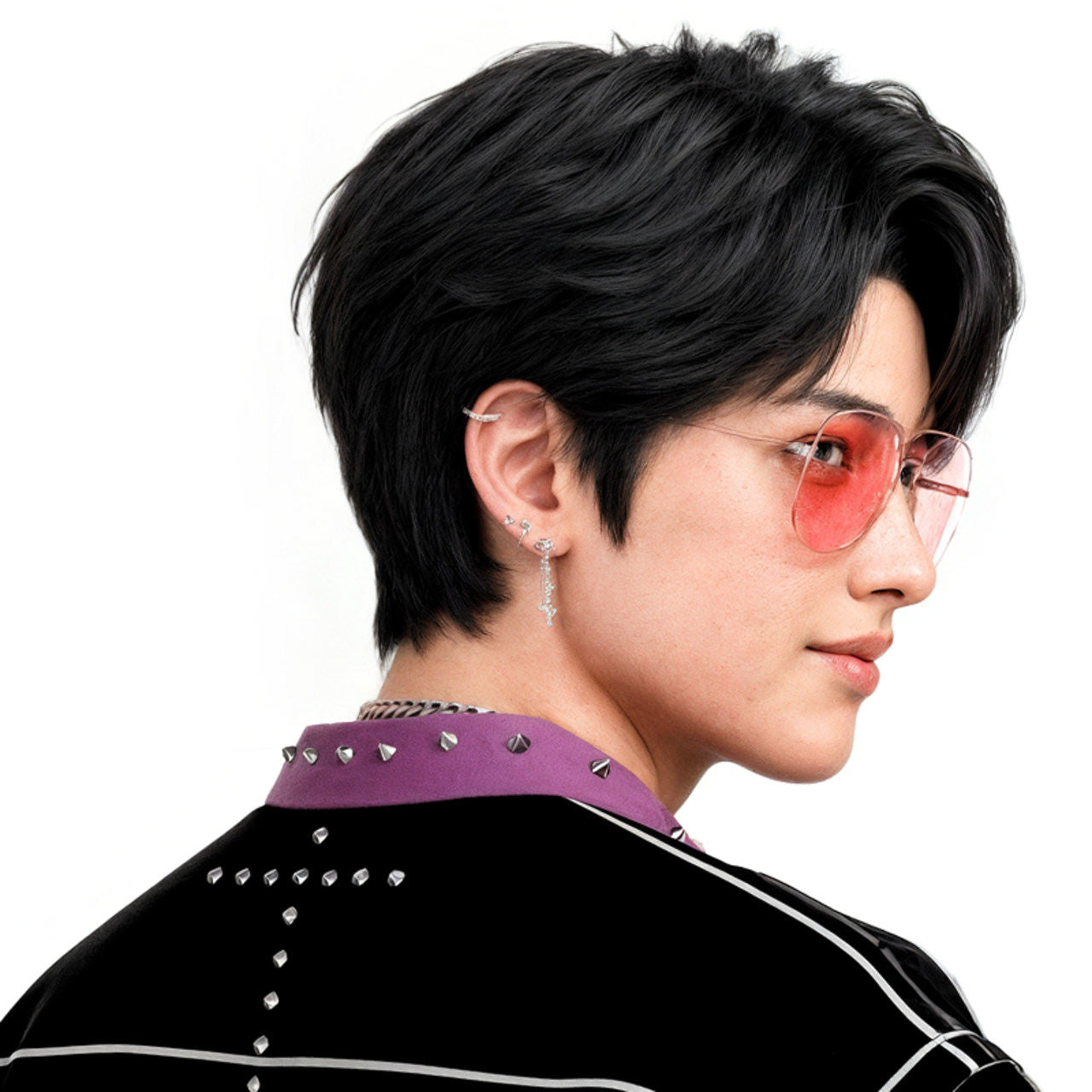 Dämonische K-Pop Jinu Perücke