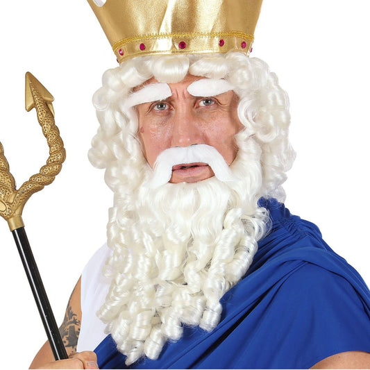 Griechischer Gott Zeus Perücke