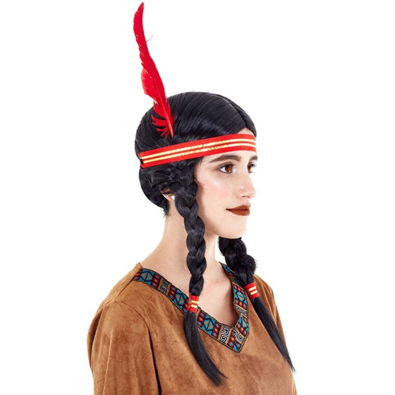 Perücke Indianer Miwok